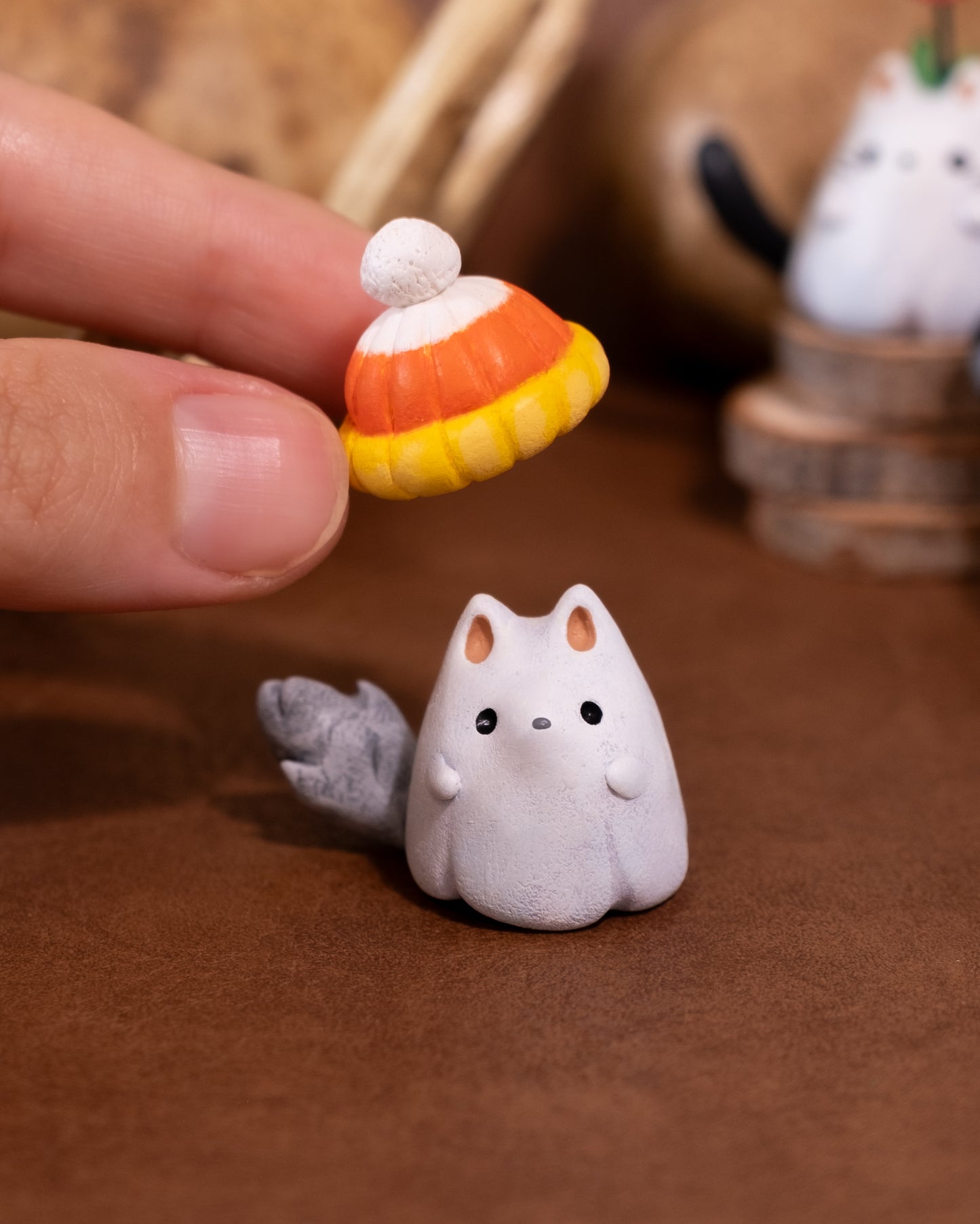 Ghost Animals in Polymer Clay