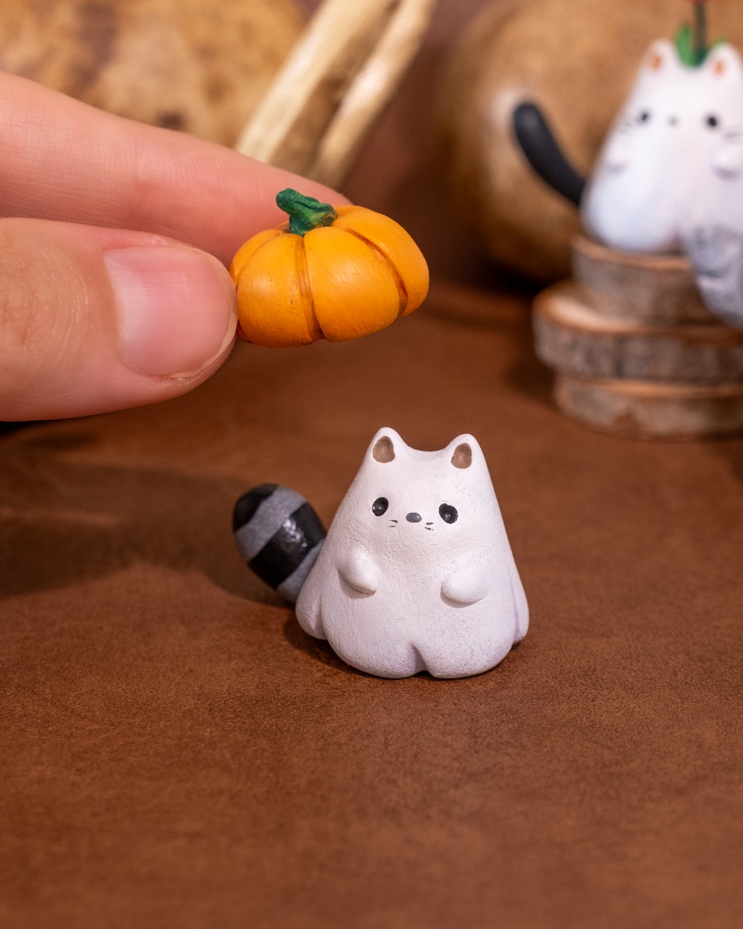 Ghost Animals in Polymer Clay